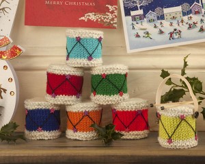 Knitted Christmas Drum