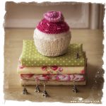Knitted cupcakes for ETSY