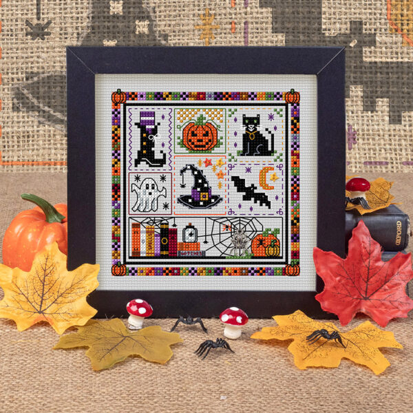 The Witching Hour Halloween Sampler Cross Stitch Kit