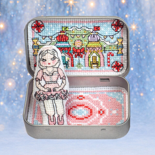 The Nutcracker: Sugar Plum Fairy Cross Stitch Tin Kit